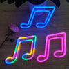 Music Notes LED Neon Light