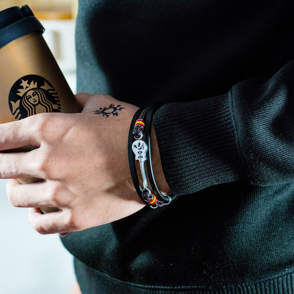 Unique Guitar PU Leather Wrap Bracelet