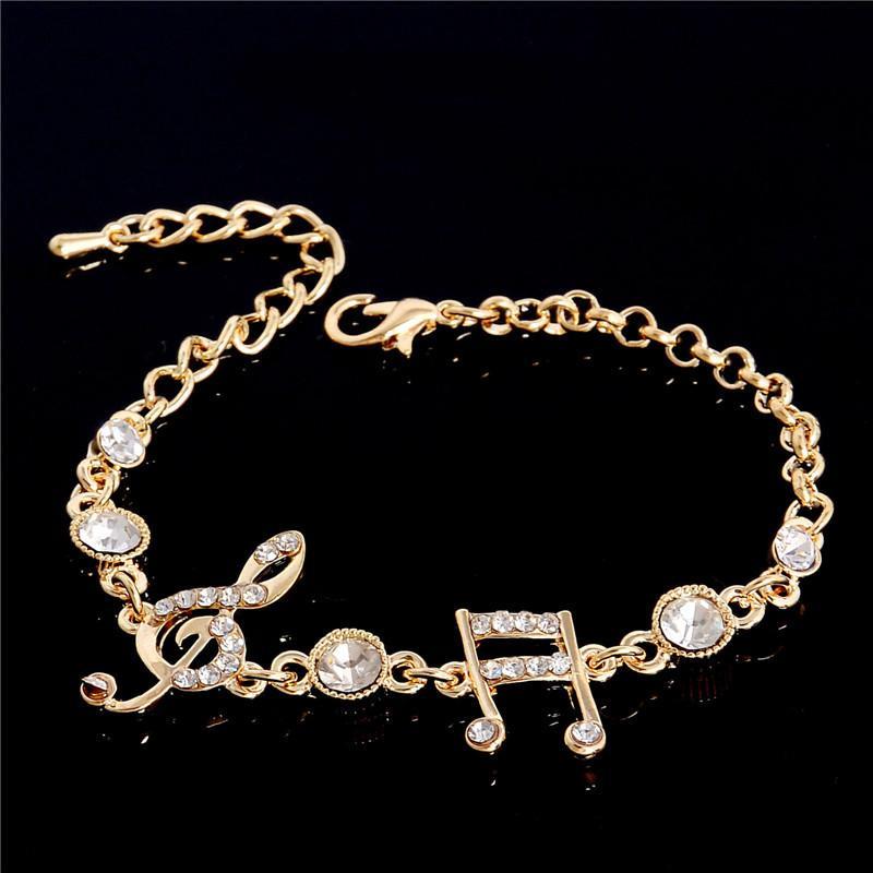 Free - Crystal Musical Notes Bracelet - Artistic Pod Review