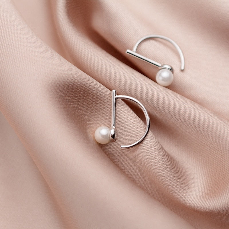 Music Notes Minimalist Hoop Earrings
