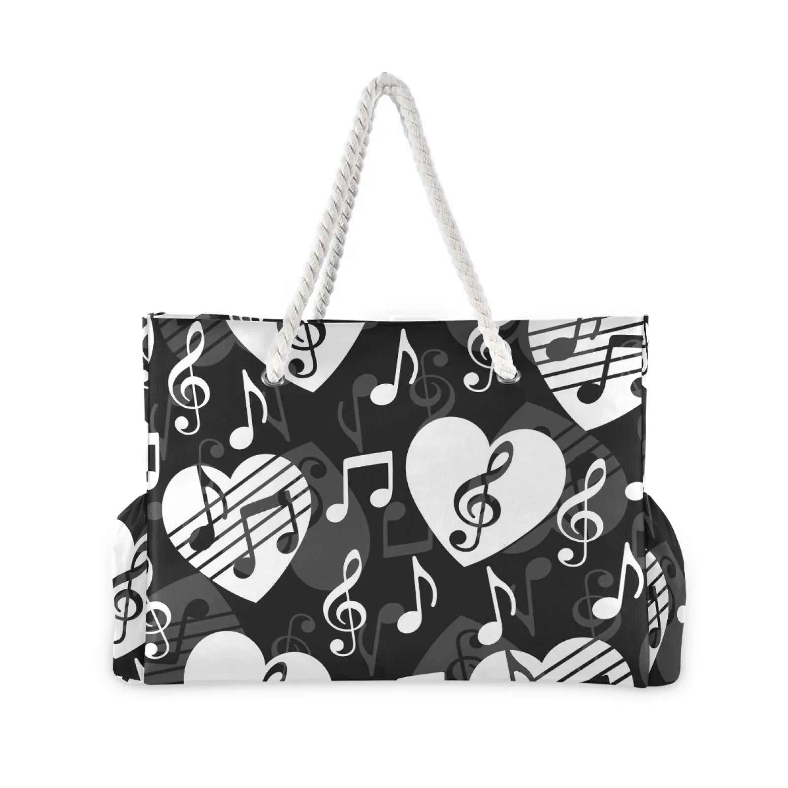 Music Note Beach Shoulder Bag