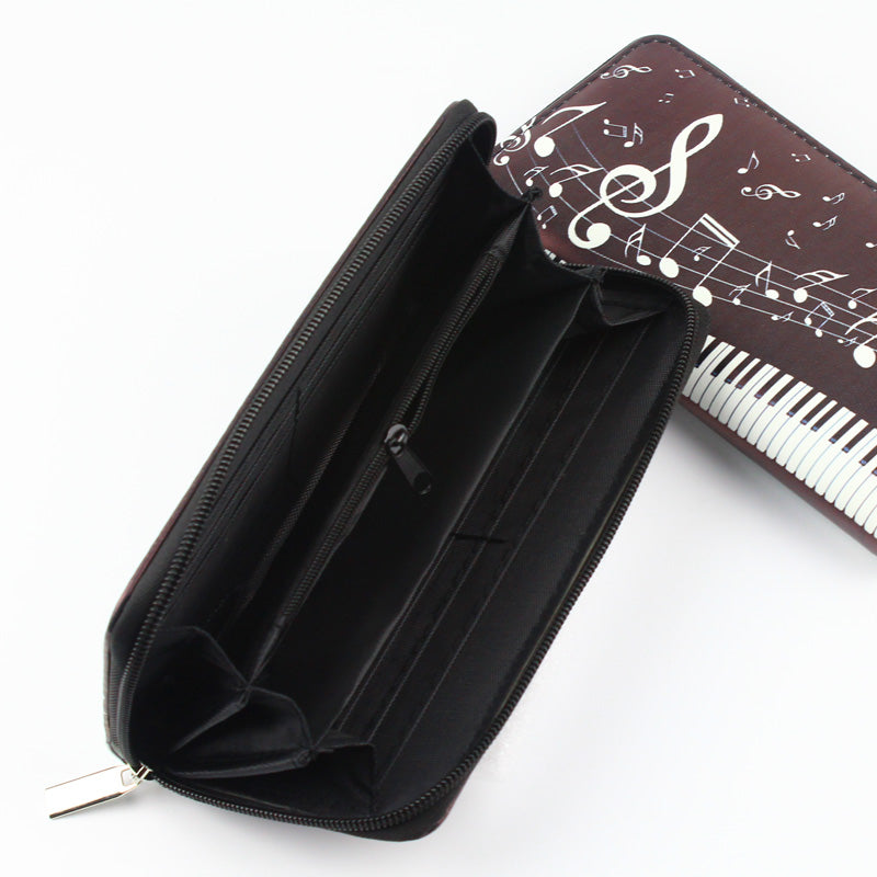 Music Notes Piano Keys Purse