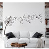 Dandelion Music Notes Wall Sticker