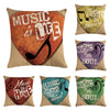 Free - Music is Life Pillowcase