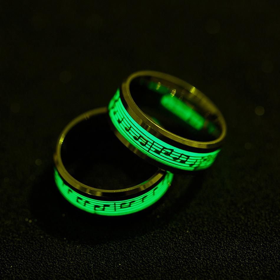Glow In The Dark Music Ring