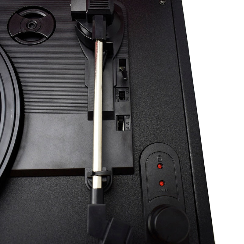 Vintage Bluetooth Portable Turntable Suitcase