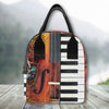 Violin Piano Keys Lunch Bag - One Size - { shop_name }} - Review