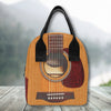 Wooden Guitar Lunch Bag