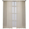 White Music Notes Curtain