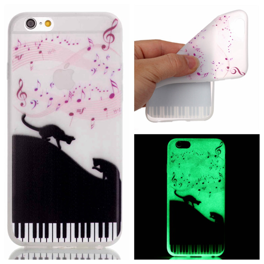 Luminous Music Note & Piano Phone Case