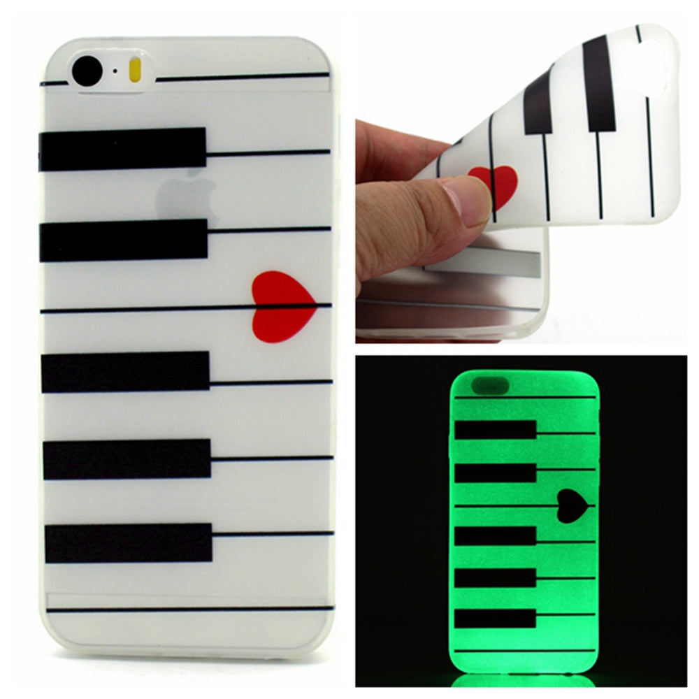 Luminous Music Note & Piano Phone Case