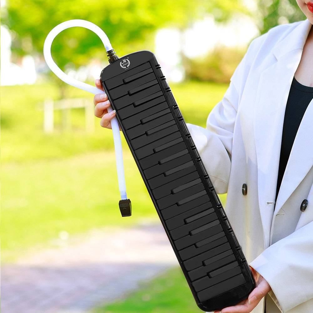Black 37 Key Melodica Piano