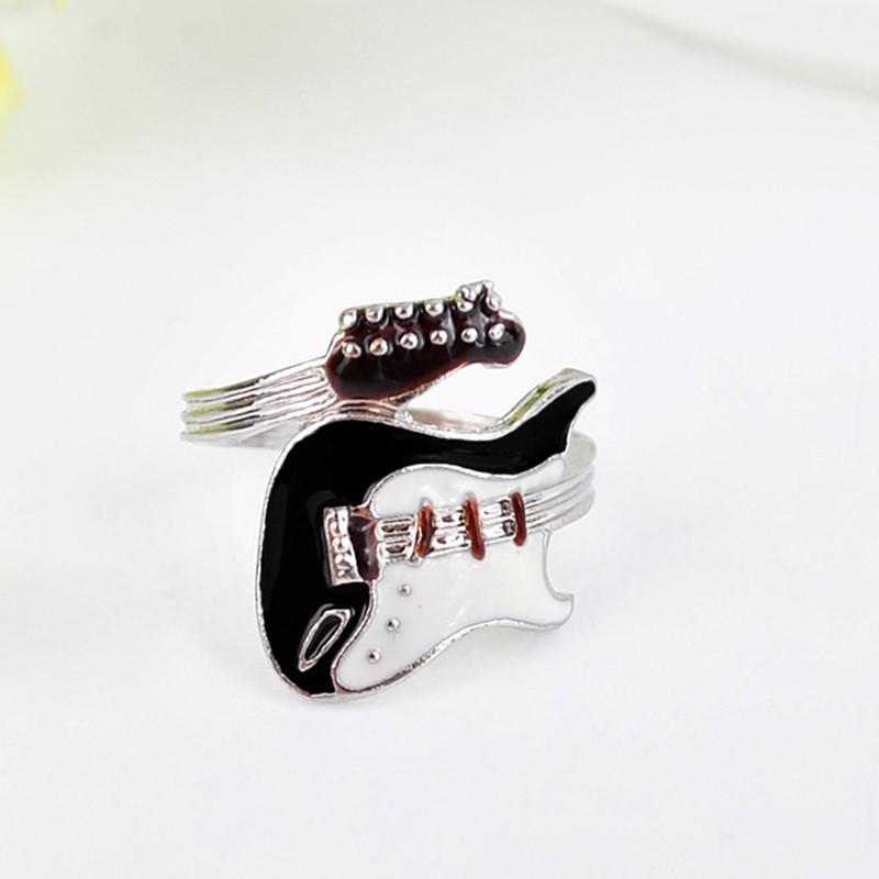 FREE - Colorful Glazed Guitar Ring - Artistic Pod