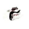 Style Punk Style Bright Colorful Glazed Guitar Ring