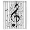 Music Notes Shower Curtain