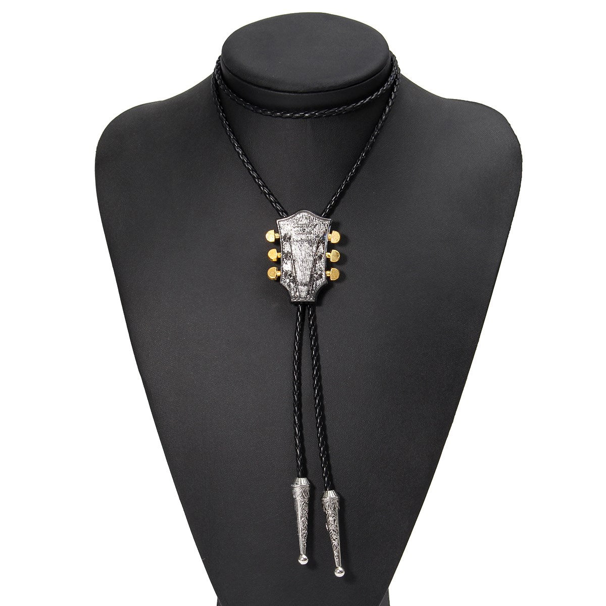 Guitar Buckle Bolo Tie