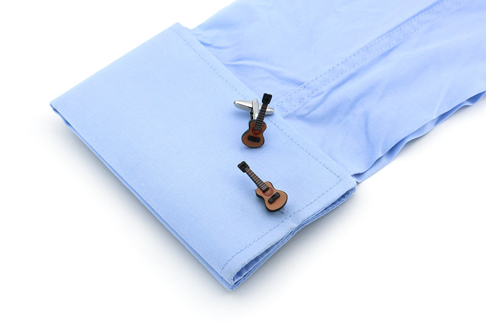 Acoustic Guitar Cufflinks