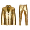 Men's Shiny Blazer & Pants Set