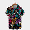 Men's Colorful Music Shirt