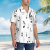 Short-Sleeved Music Note Shirt