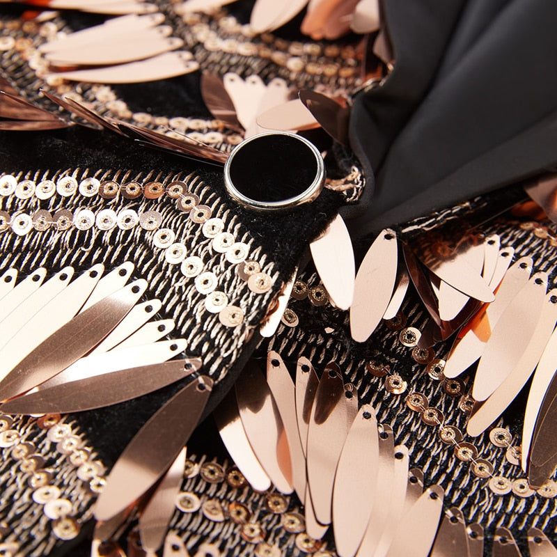 Luxury Sequin Men's Blazer