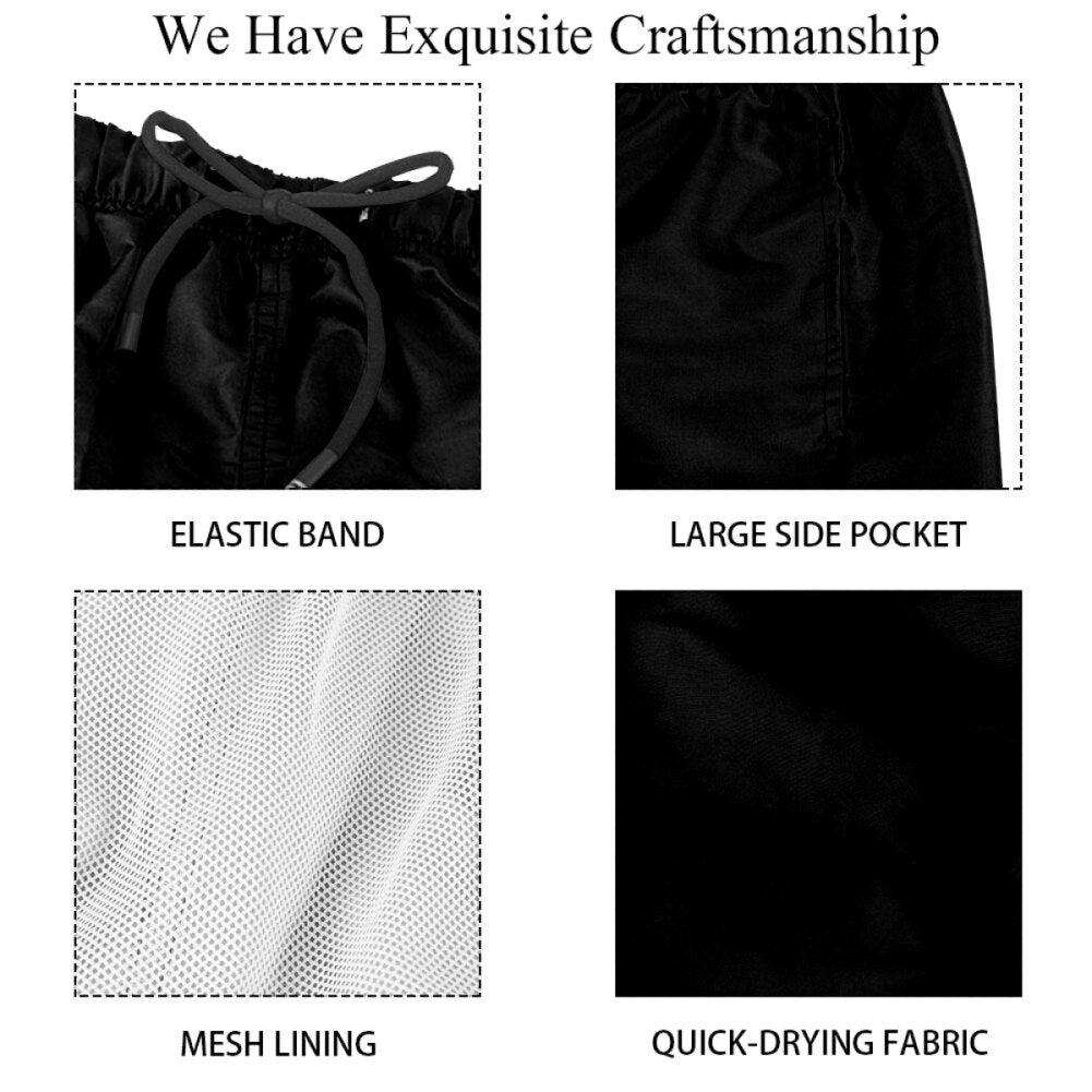 Music Notes White Short Pants