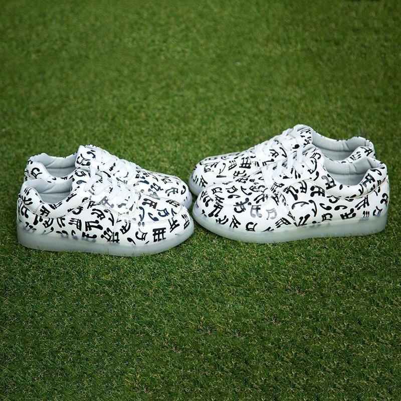 Musical Note LED Shoes - Artistic Pod
