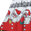 Music Notes Santa Dress