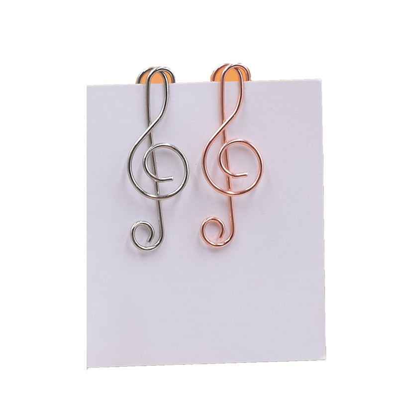 Music Treble Clef Paper Clip