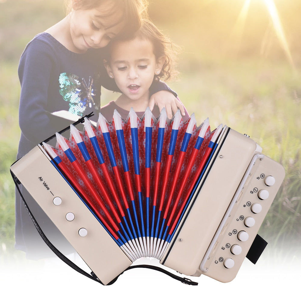 Mini 10 Buttons Kid's Accordion