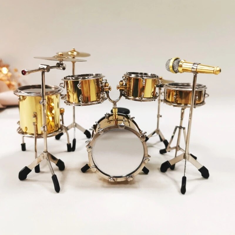 Mini Drum Miniature Model Set