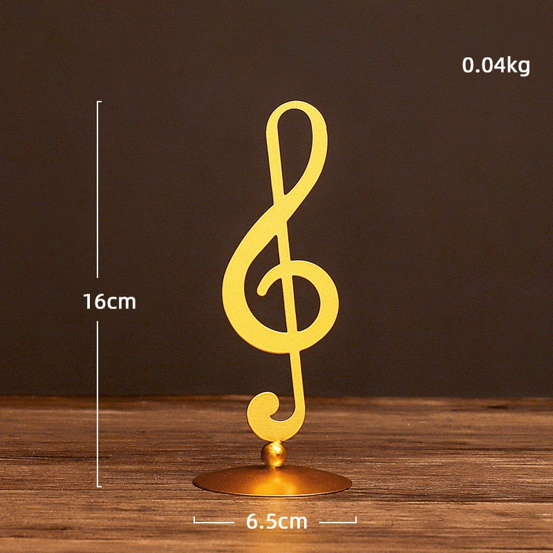 Mini Music Symbol Statue Figurine
