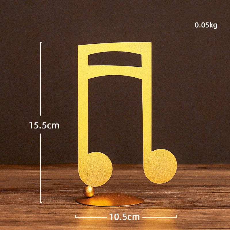 Mini Music Symbol Statue Figurine