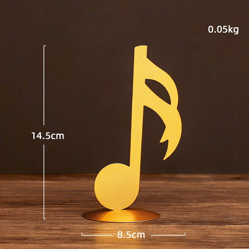 Mini Music Symbol Statue Figurine