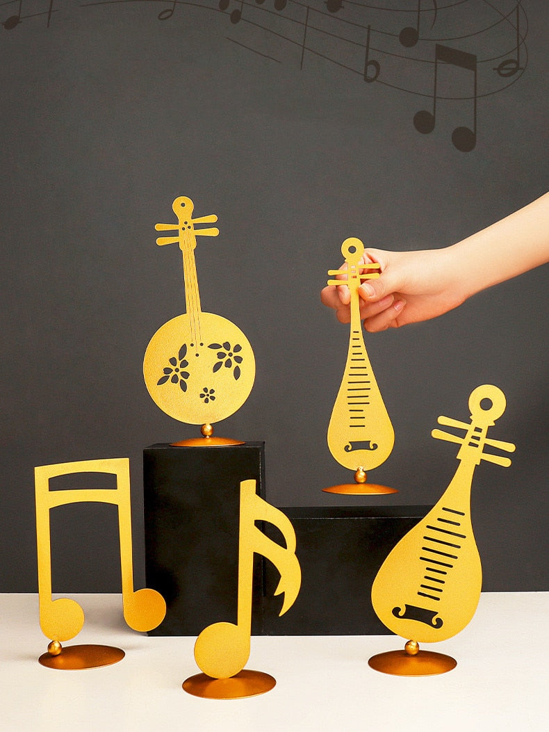 Mini Music Symbol Statue Figurine