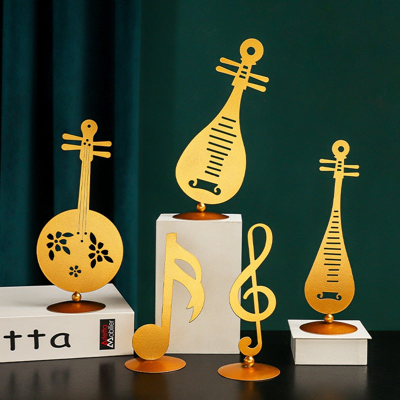 Mini Music Symbol Statue Figurine