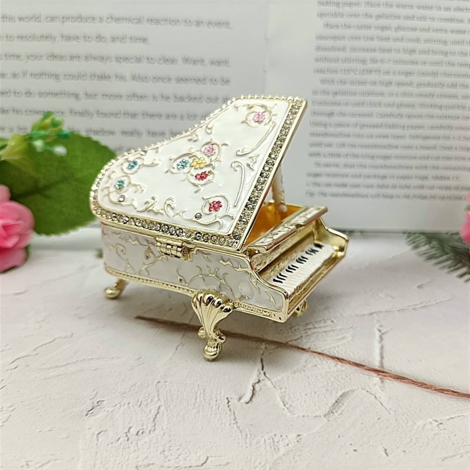 Mini Grand Piano Jewelry Box