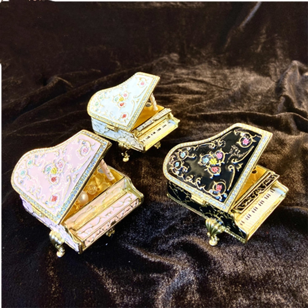 Mini Grand Piano Jewelry Box
