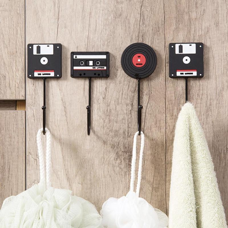 Retro Tape Vinyl Record Wall Hook