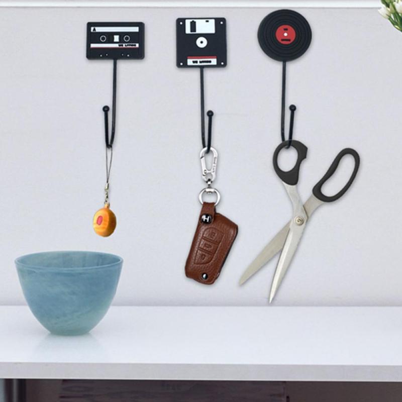 Retro Tape Vinyl Record Wall Hook