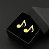 Minimalist Music Note Cufflinks