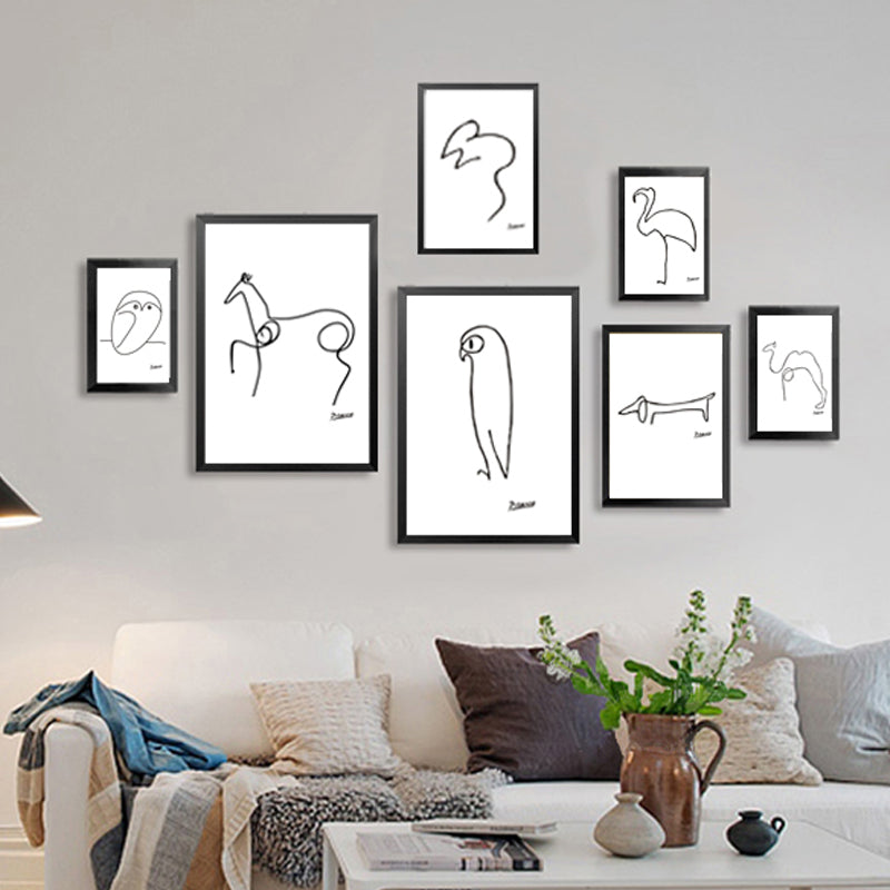 Minimalist Pablo Picasso Abstract Wall Art