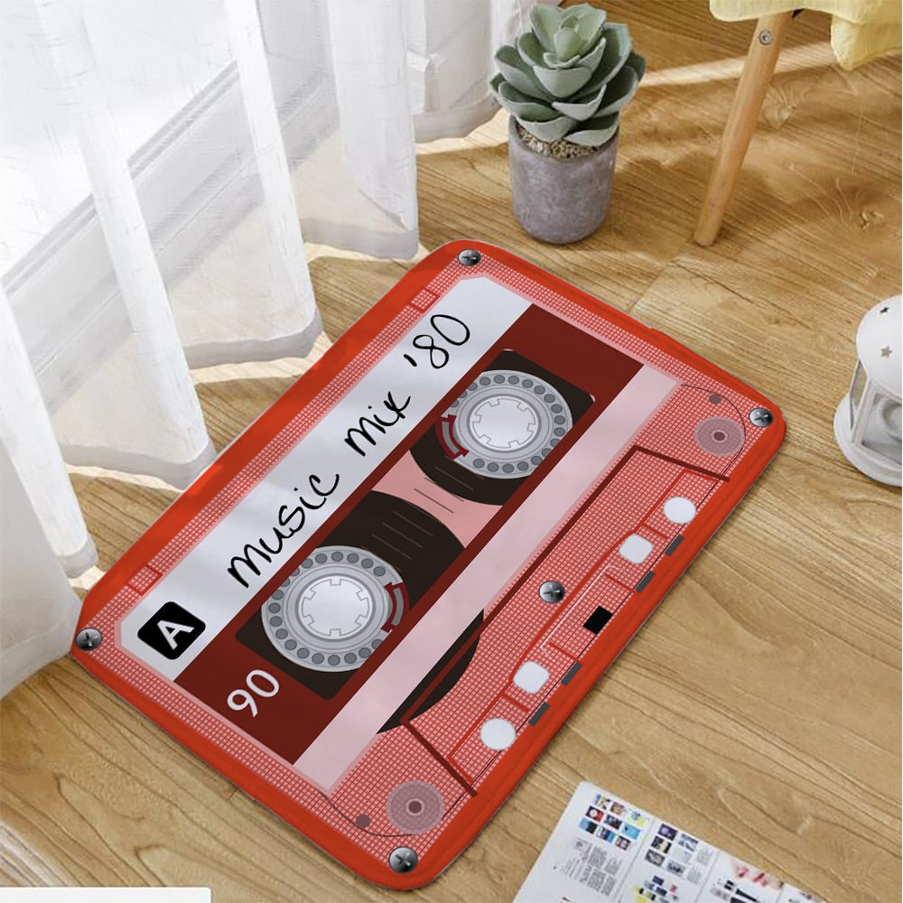 Creative Vintage Cassette Doormat