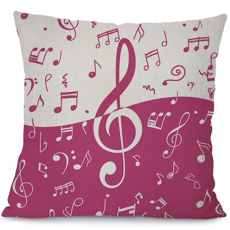 Fashionable Music Note Pillow Case - { shop_name }} - Review