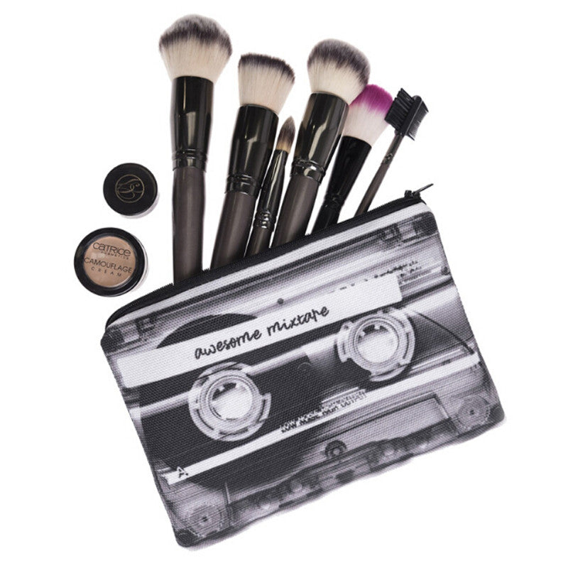 Free - Retro Cassette Makeup Bag
