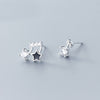 Music Notes Star Shaped Earrings