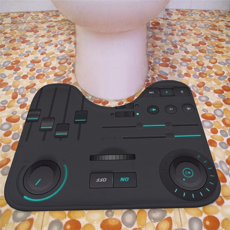 Music Note Toilet Mat Set