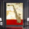 Modern Saxophone Canvas Art