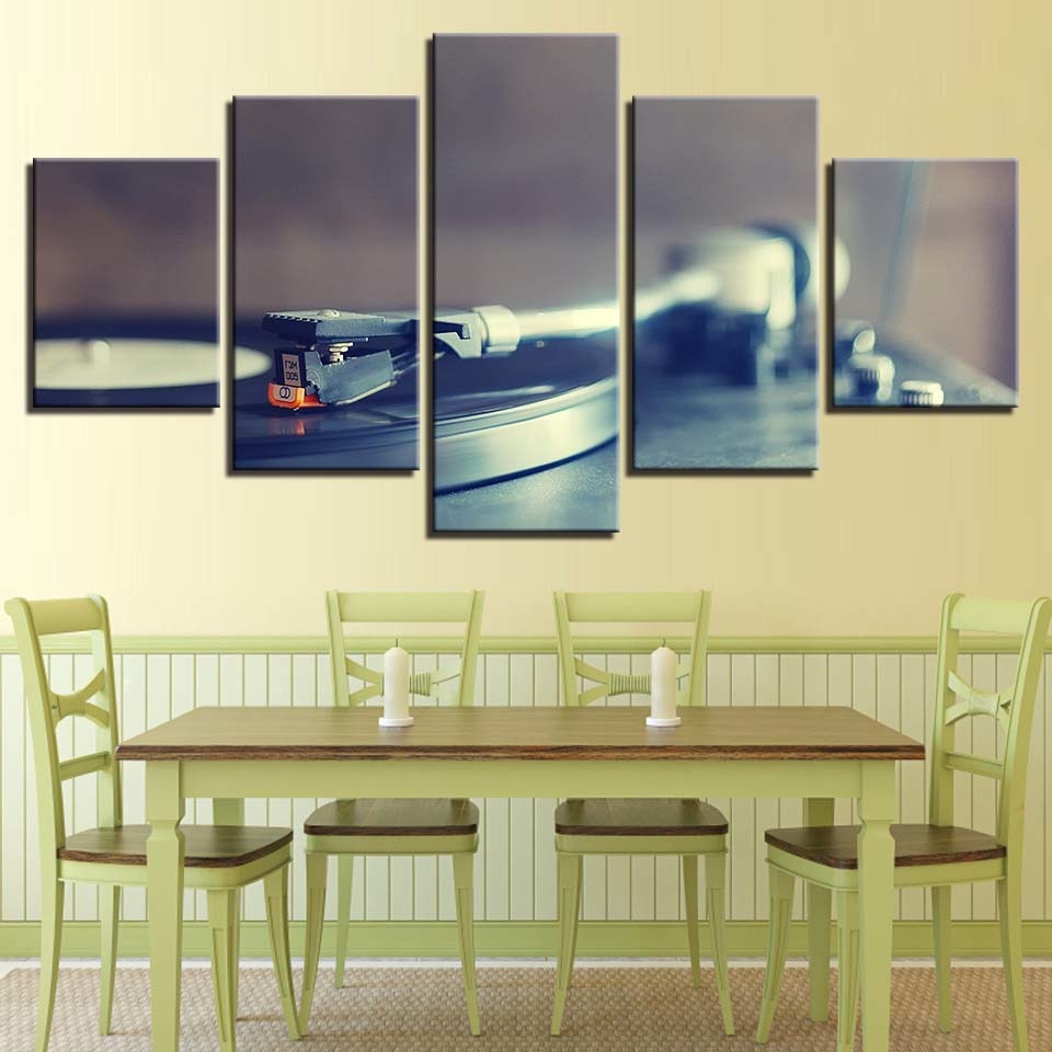 Vinyl Record Modular Canvas Wall Art