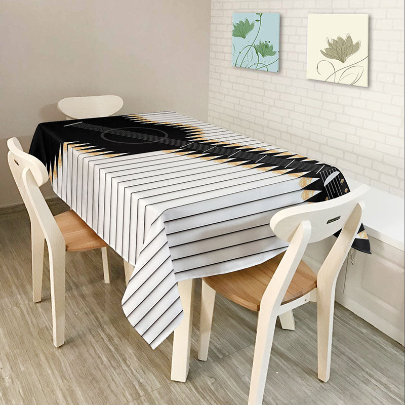 Music Notes Guitar Tablecloths - Guitar - { shop_name }} - Review